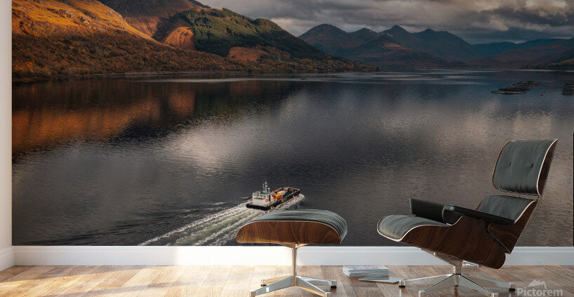 Heading to the Fish Farm Wall Murals