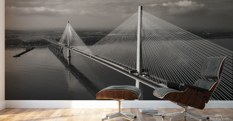 The Queensferry Crossing Wall Murals