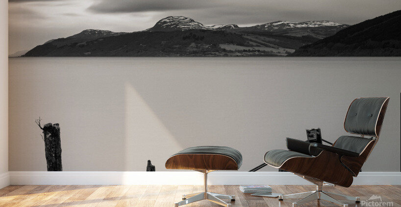 Six Posts in Loch Ness Wall Murals