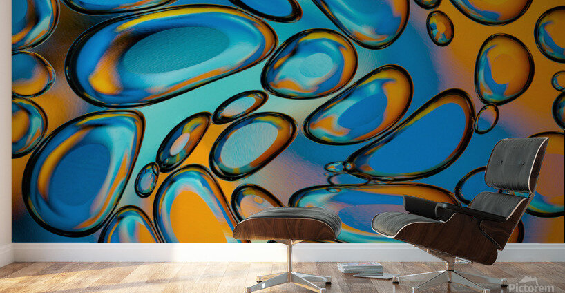 Bubbles I Wall Murals