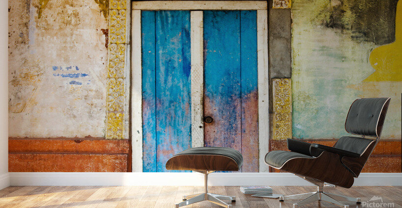 Cambodian Door Wall Murals