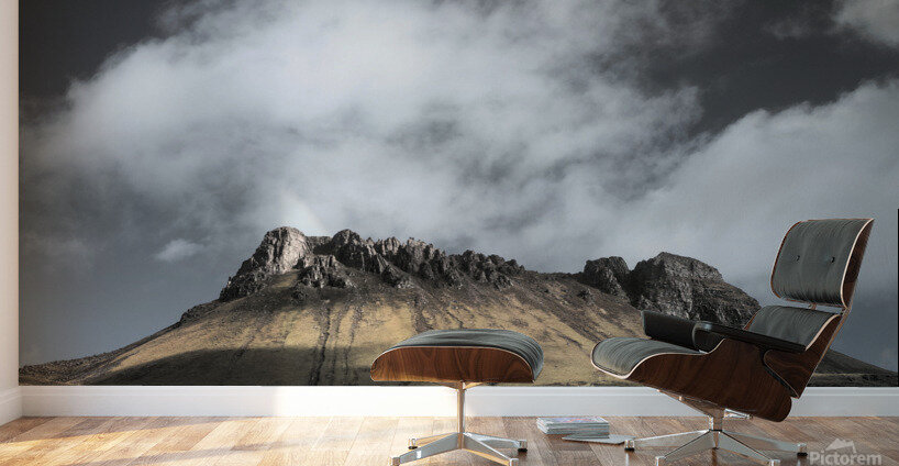 Sunlight on Stac Pollaidh Wall Murals