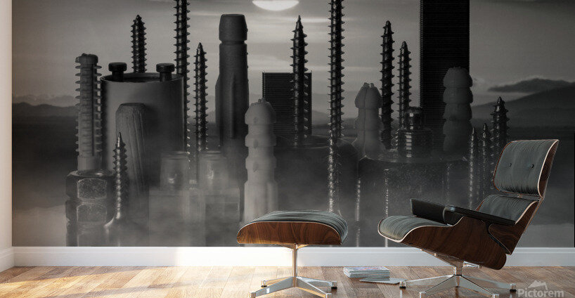 Screw City Wall Murals