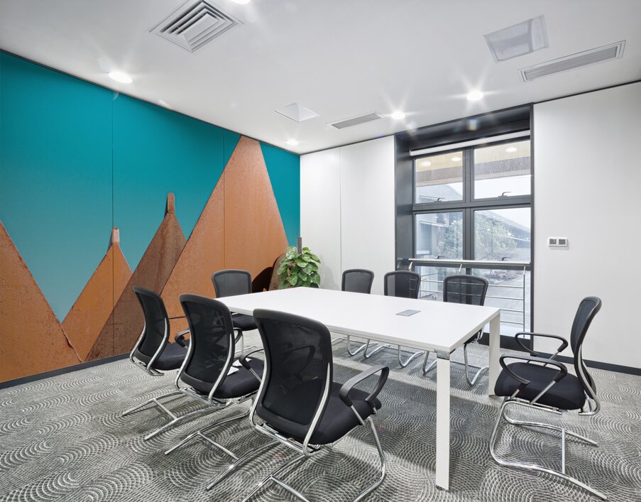 Metal Mountains Wall Printing