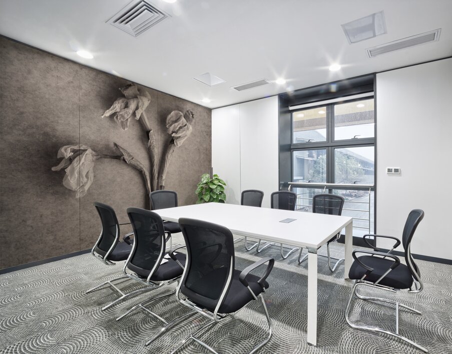 Fading Beauty Wall Printing