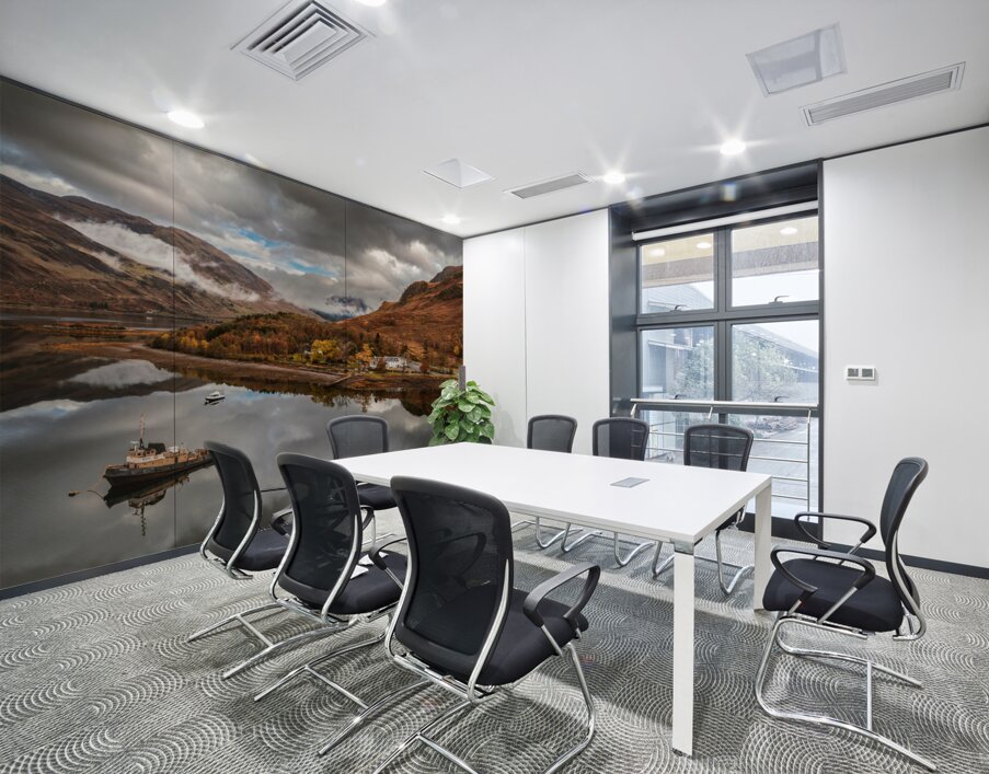 Autumn Tranquility on Loch Duich Wall Printing