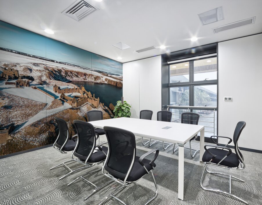 Dunnottar Winter View Wall Printing