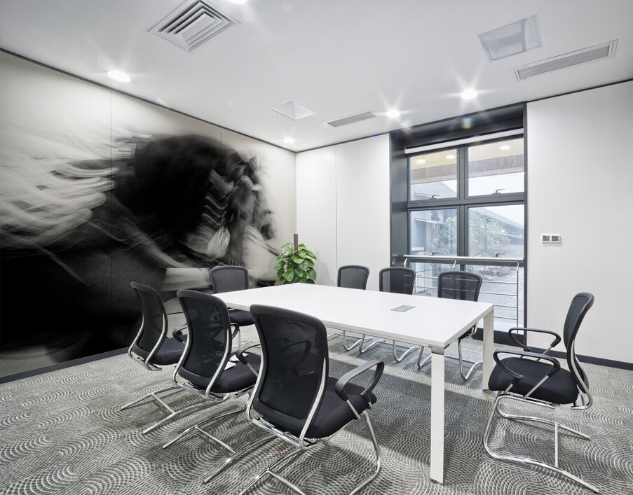 City Horses Wall Printing