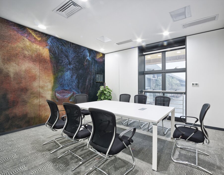 Ballymoney Cow Mural Wall Printing