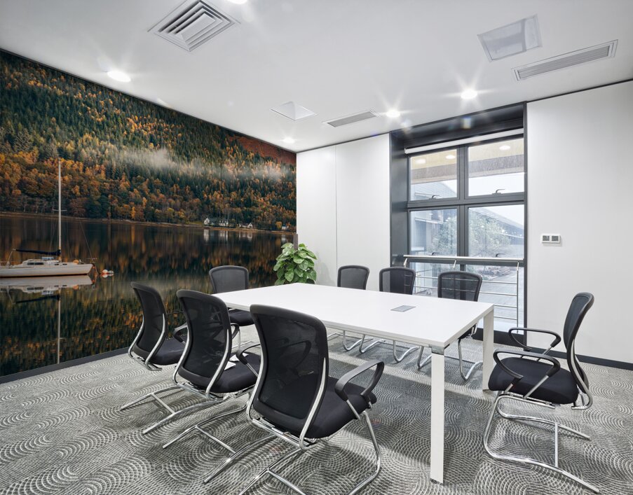 Autumn on Loch Duich Wall Printing