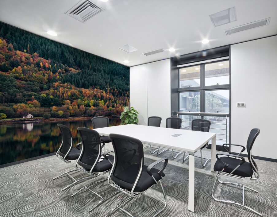 Loch Duich Autumn Reflections Wall Printing