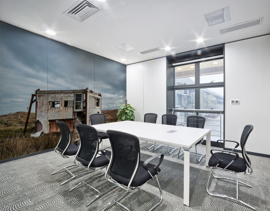 Abandoned on Uist Wall Printing