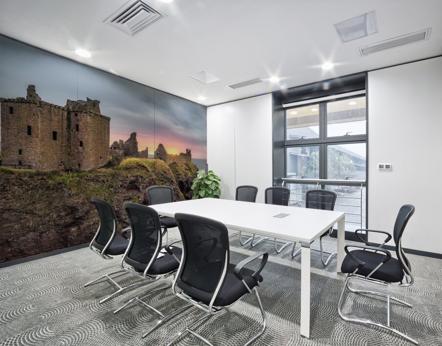 Daybreak at Dunnottar Wall Printing