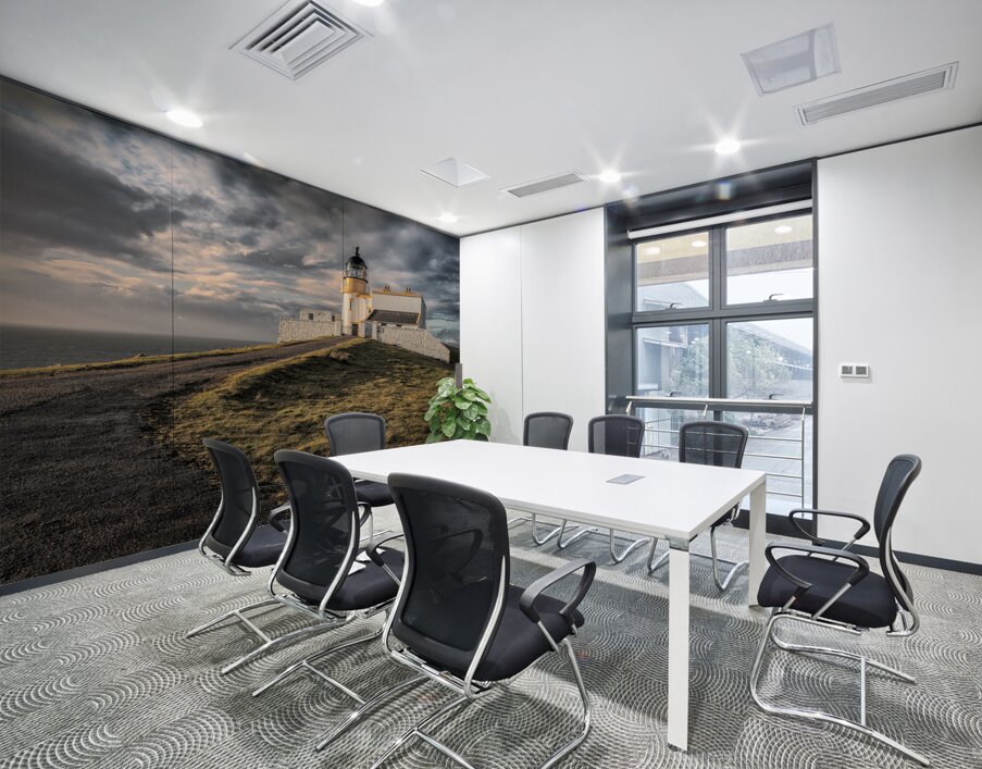 Stoer Head Lighthouse Sunset Wall Printing