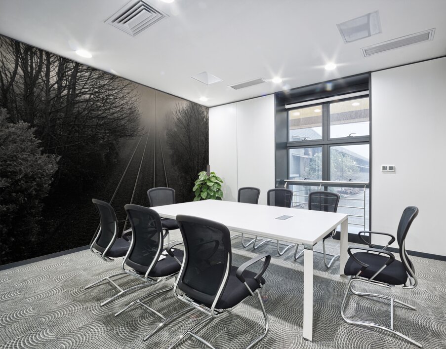 Tracks to Nowhere Wall Printing