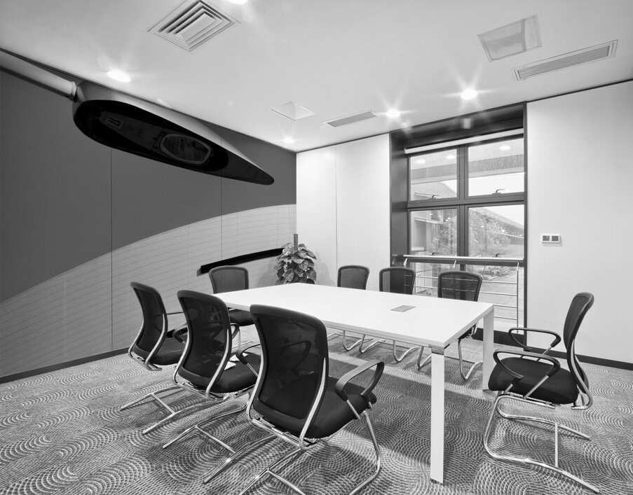 Lines and Lamp Wall Printing