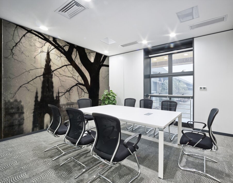 Scott Monument Silhouette Wall Printing