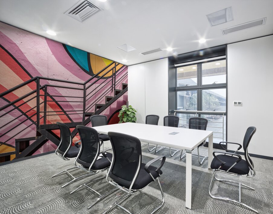 Hues and Steps Wall Printing