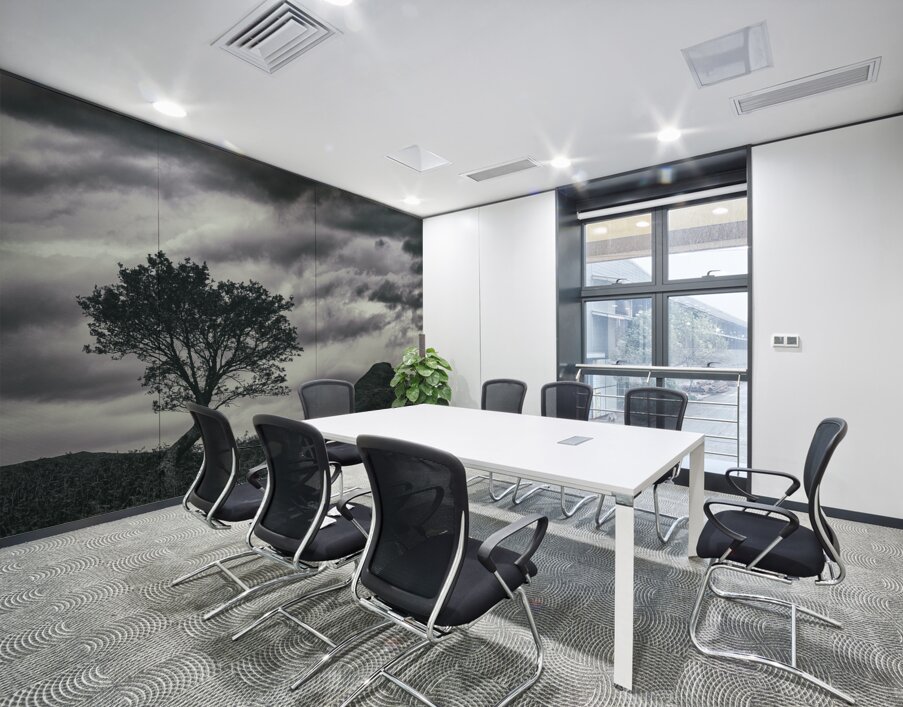 Assynt Tree Wall Printing