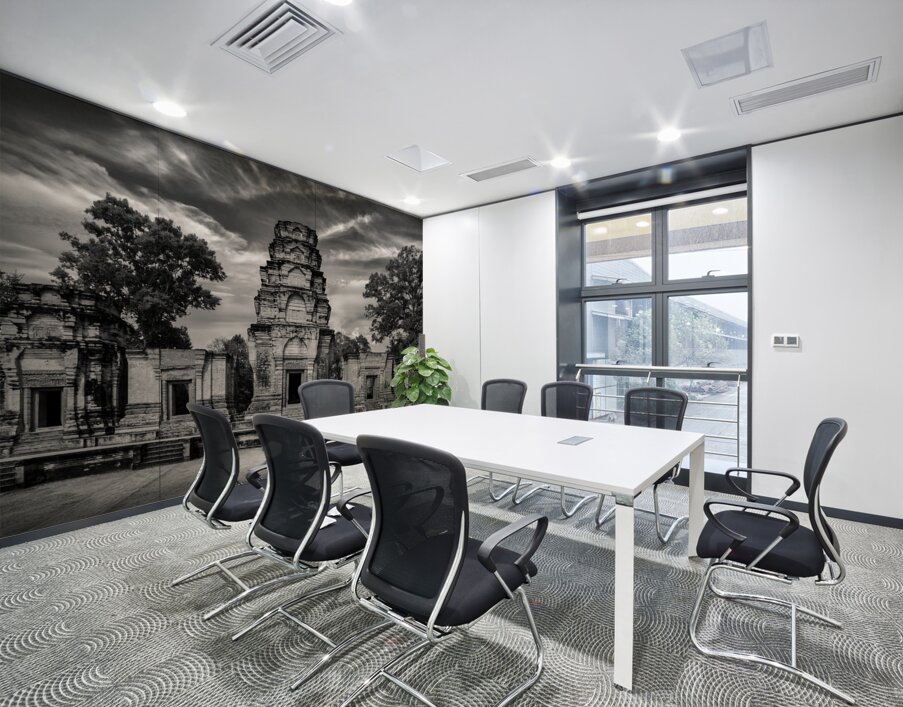 Prasat Kravan Wall Printing