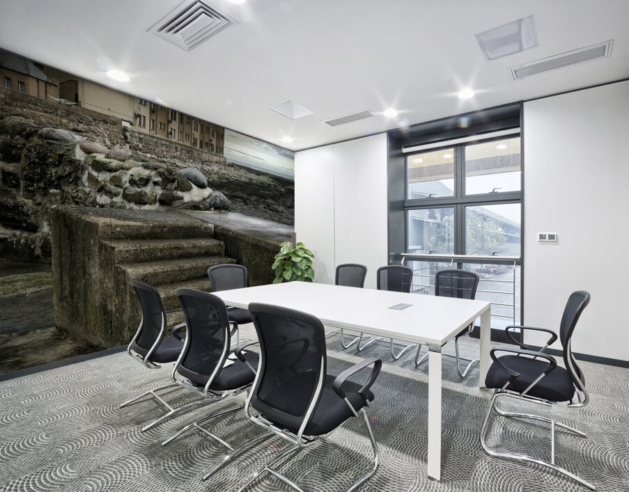 Gourdon Seafront Wall Printing