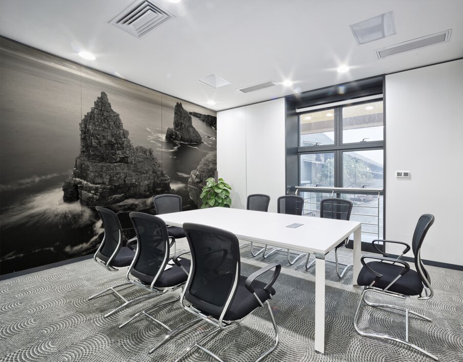 Two Stacks Wall Printing