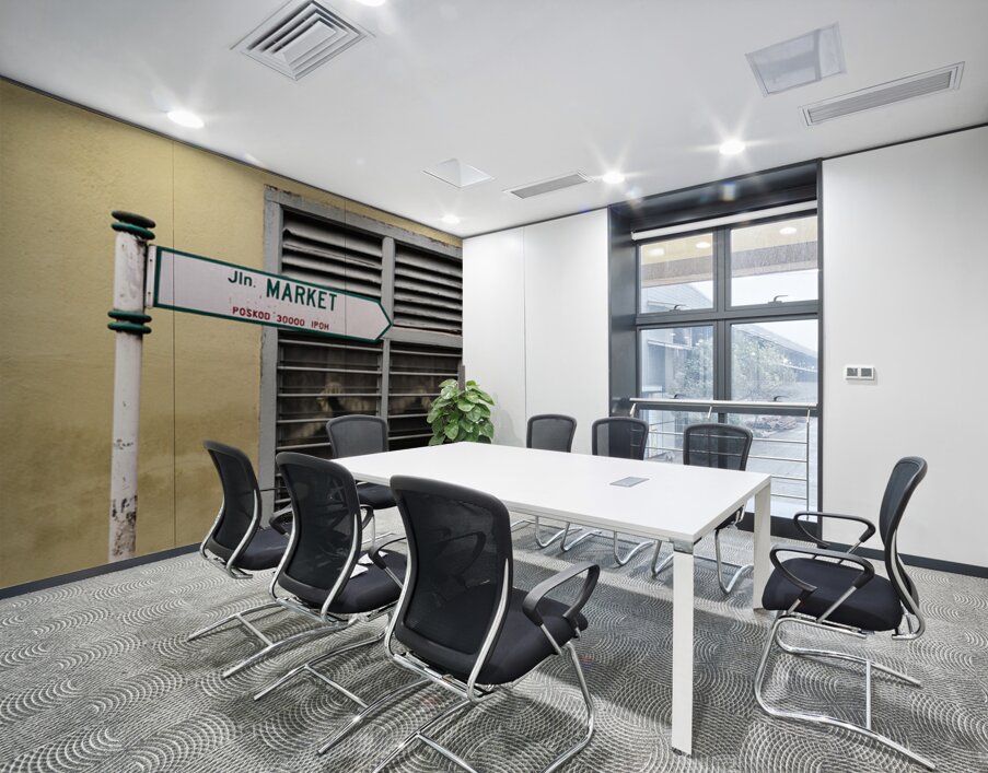 Ipoh Market Street Sign Wall Printing