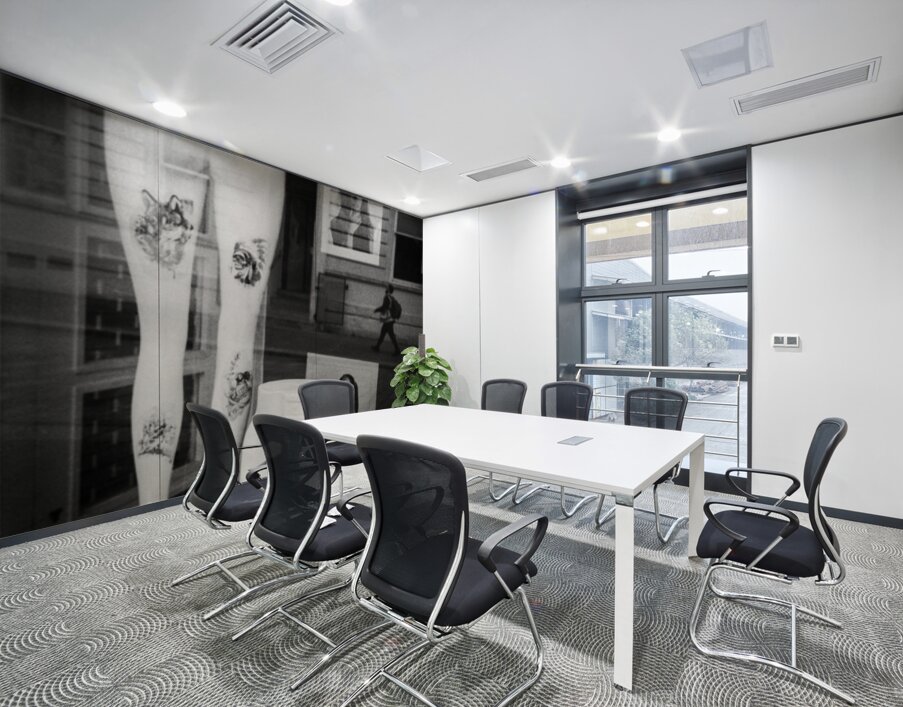 Glasgow Legs Wall Printing