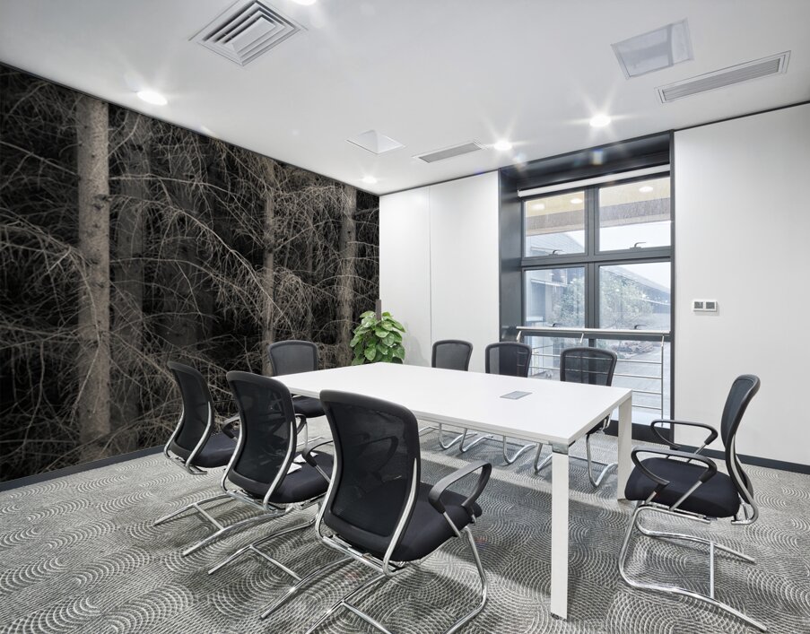 The Edge of Silence Wall Printing