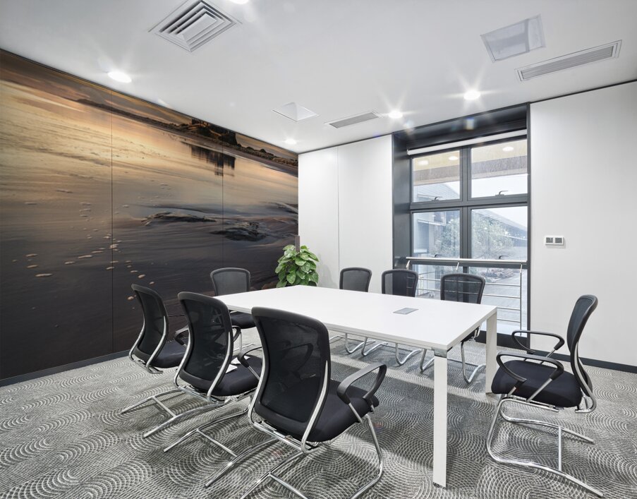 Bamburgh Castle at Dawn Wall Printing