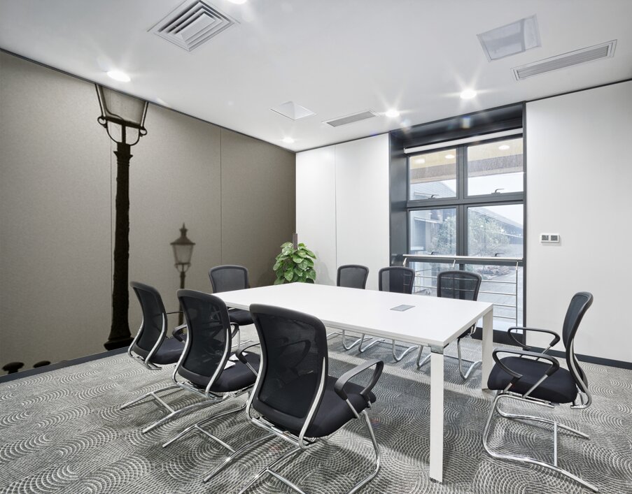 Maastricht Street Lamps Wall Printing