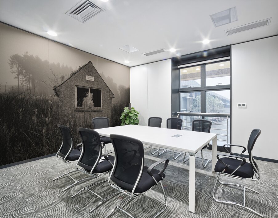 Telephone Exchange Wall Printing