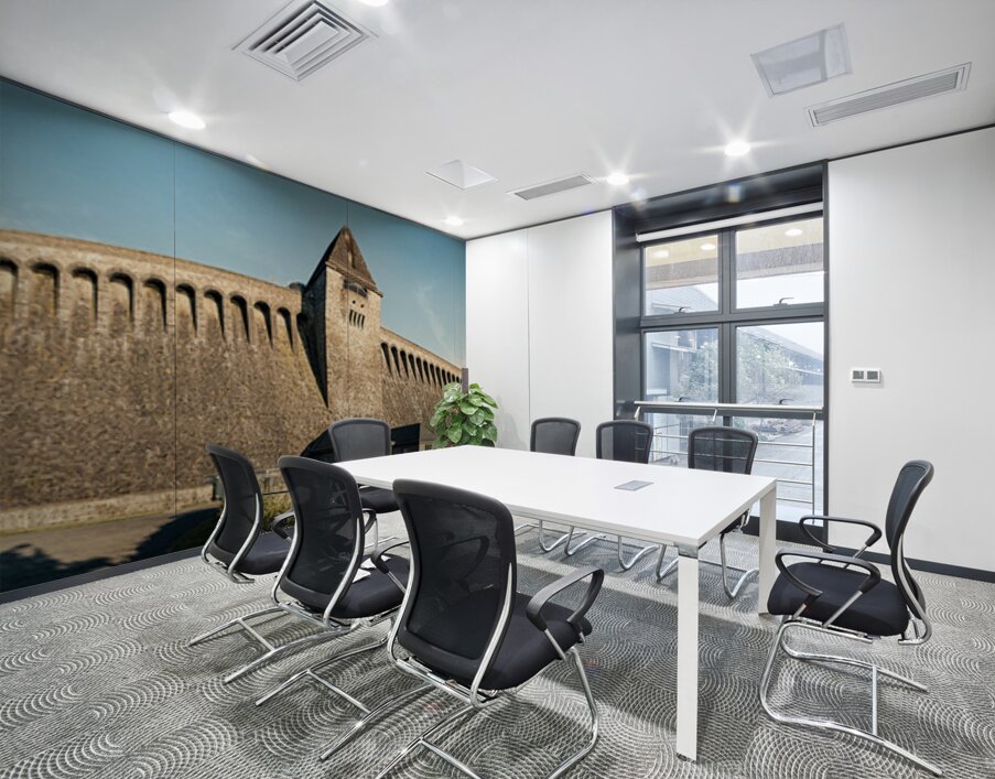 Mohne Dam Panorama Wall Printing