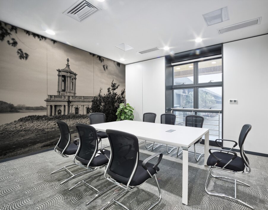 Normanton Church Wall Printing