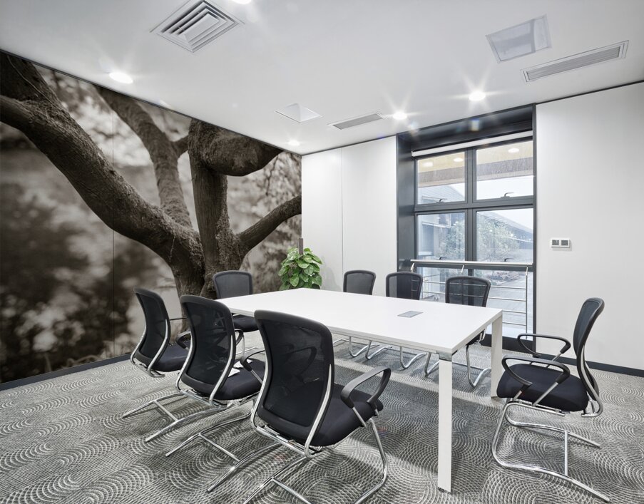 Bodnant Tree Wall Printing