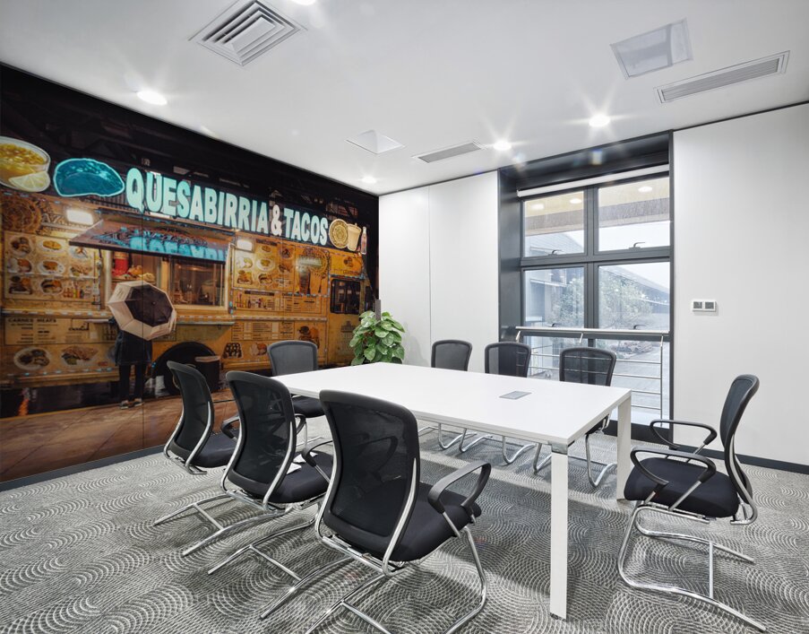 Chicago Taco Van Wall Printing