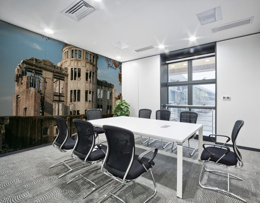 Atomic Bomb Dome Wall Printing