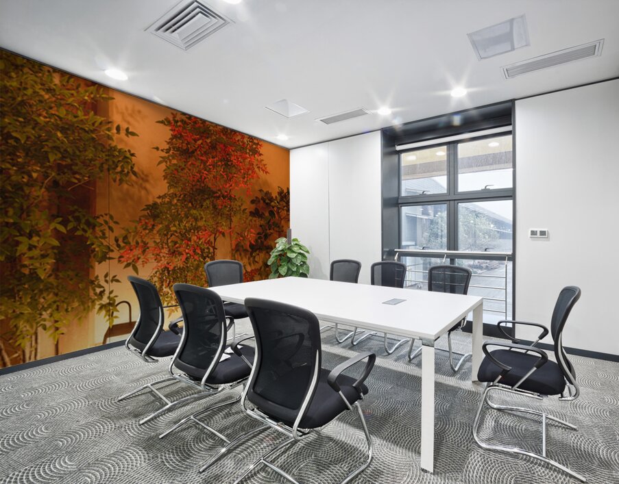 Garden Lantern Wall Printing