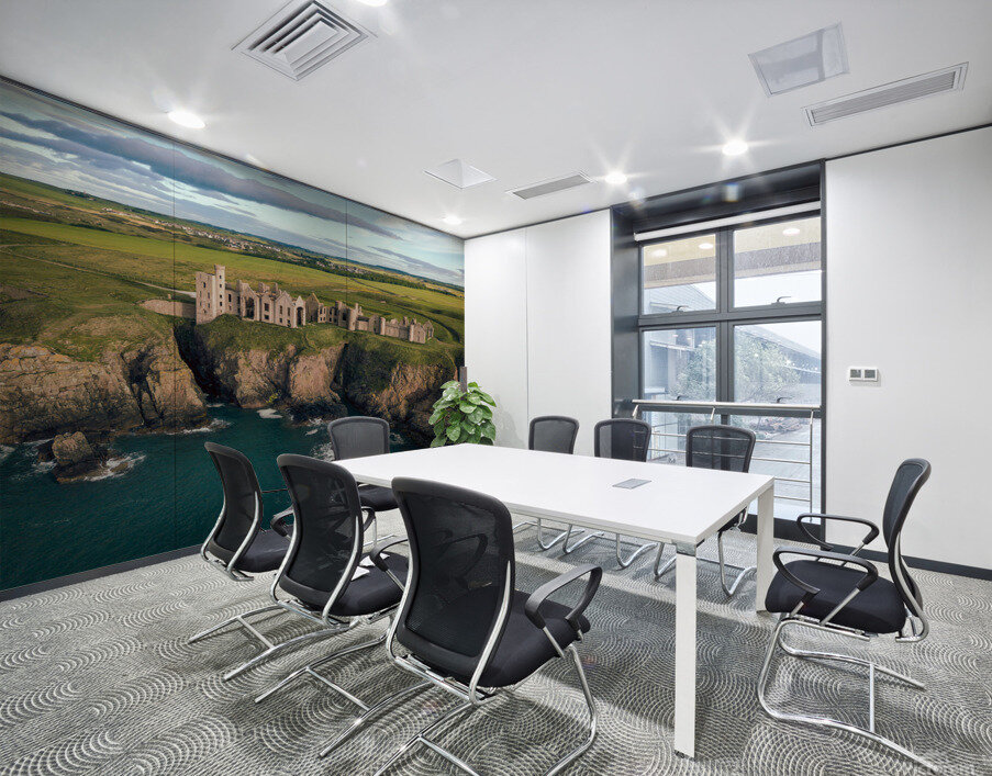 Slains Castle Wall Printing