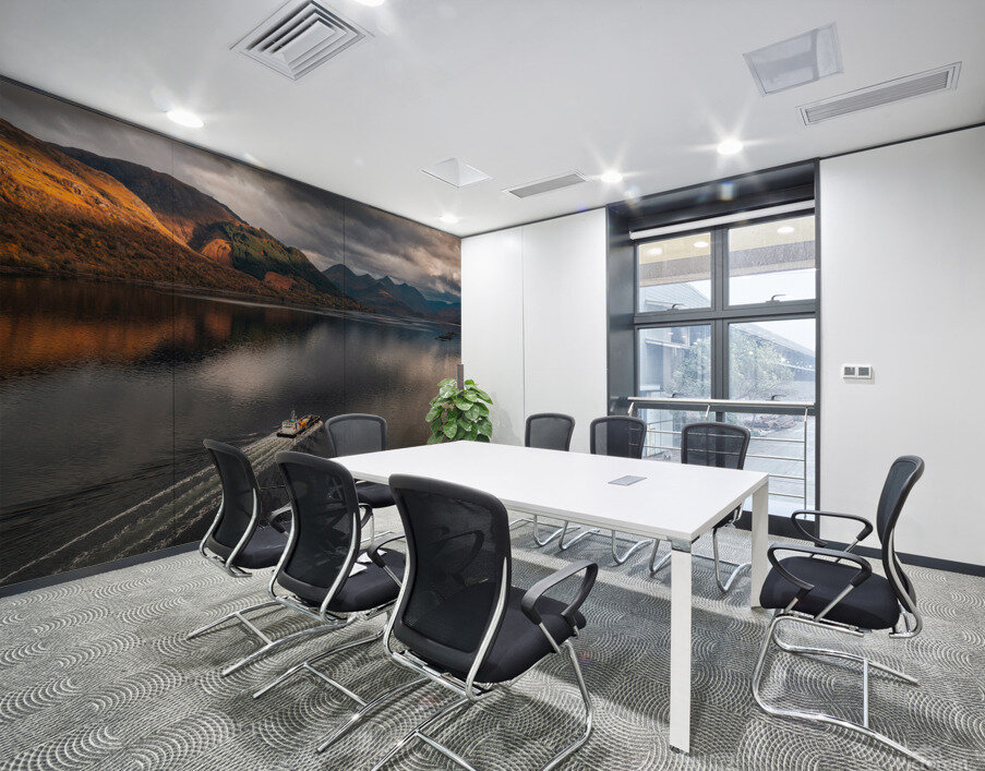 Heading to the Fish Farm Wall Printing