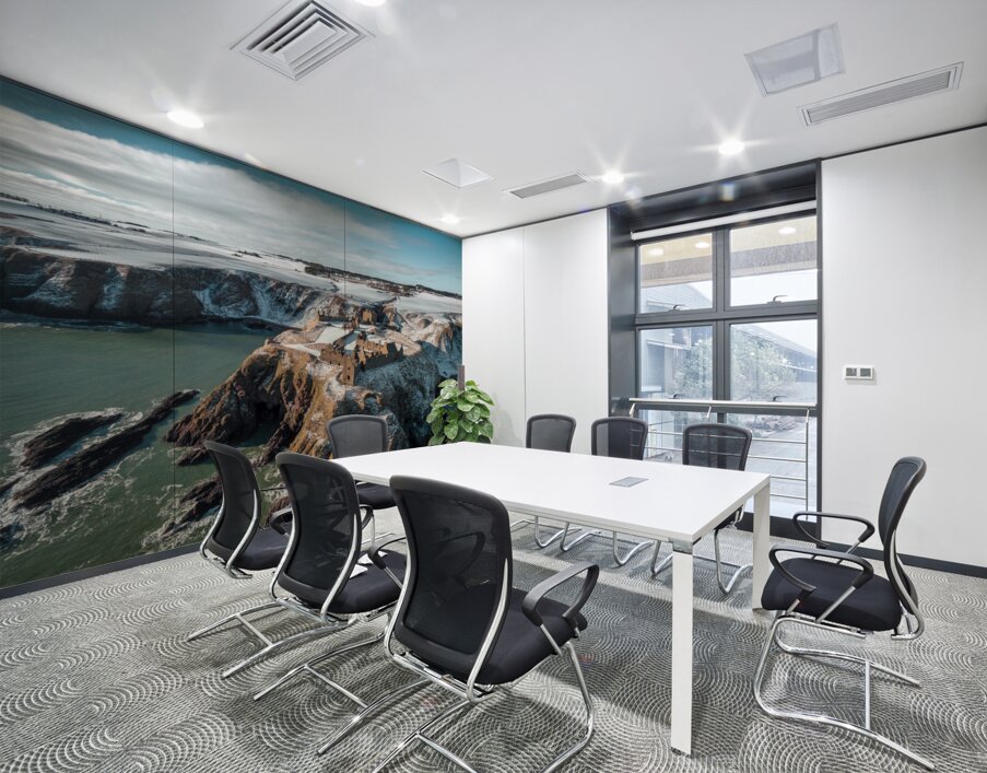 Winter at Dunnottar Castle Wall Printing