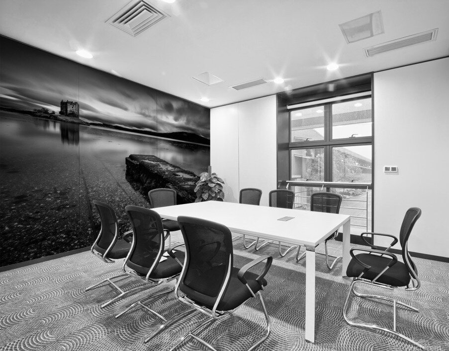 Jetty to Castle Stalker Wall Printing