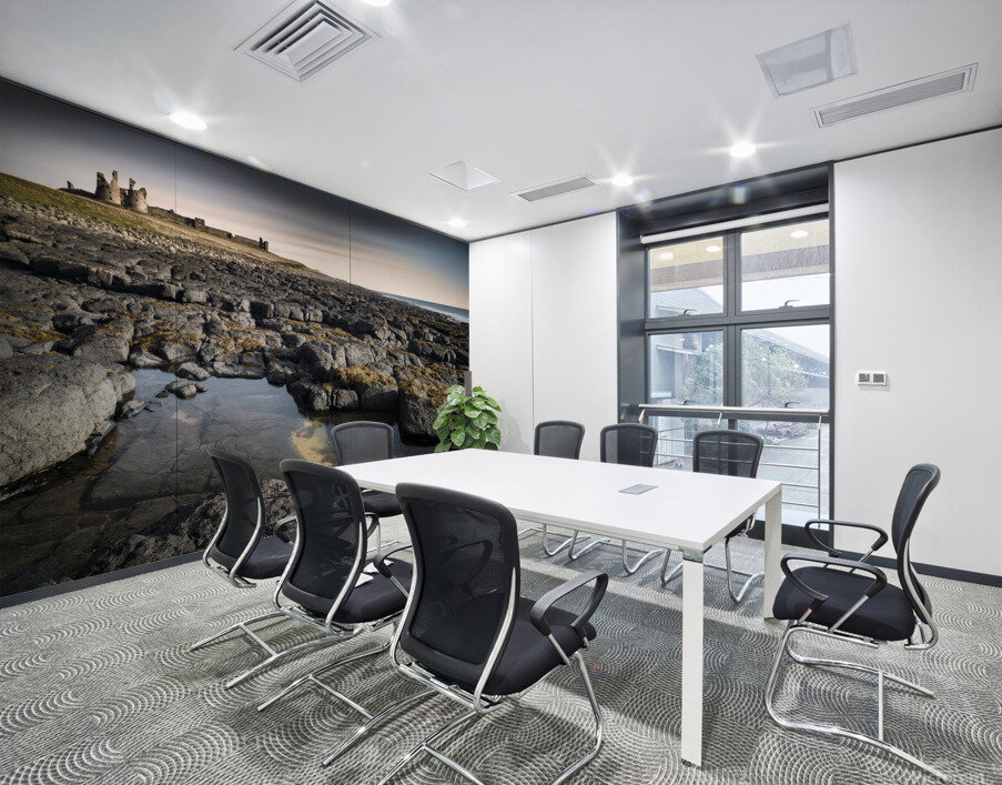 Dunstanburgh Castle Wall Printing