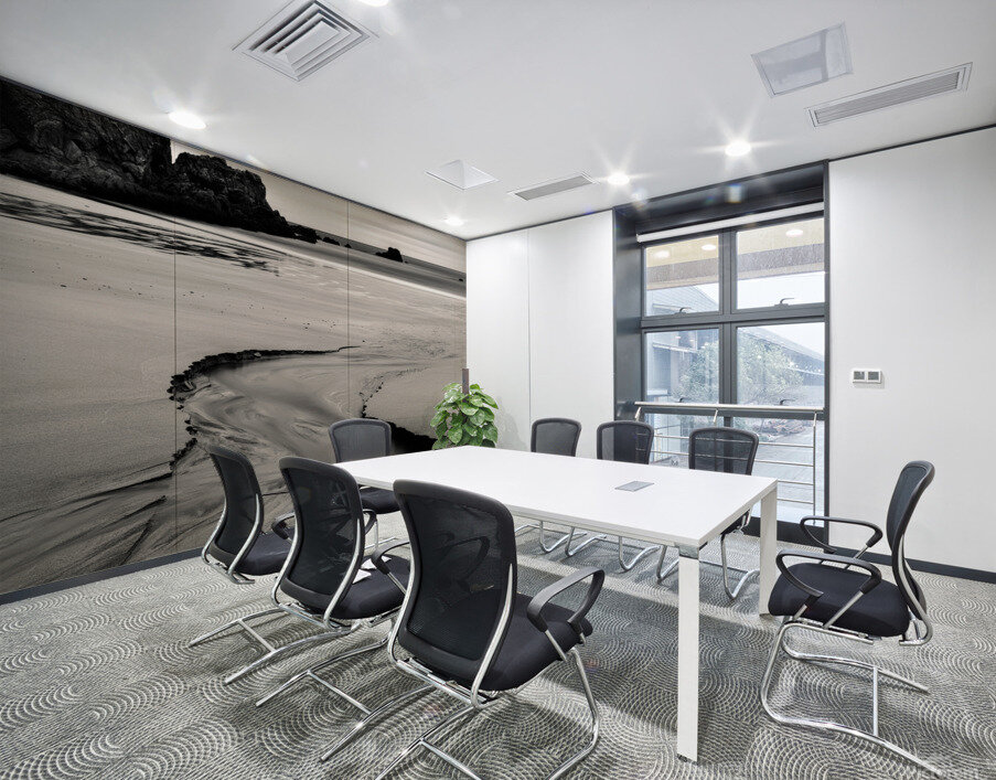 Beach Rivulet Wall Printing