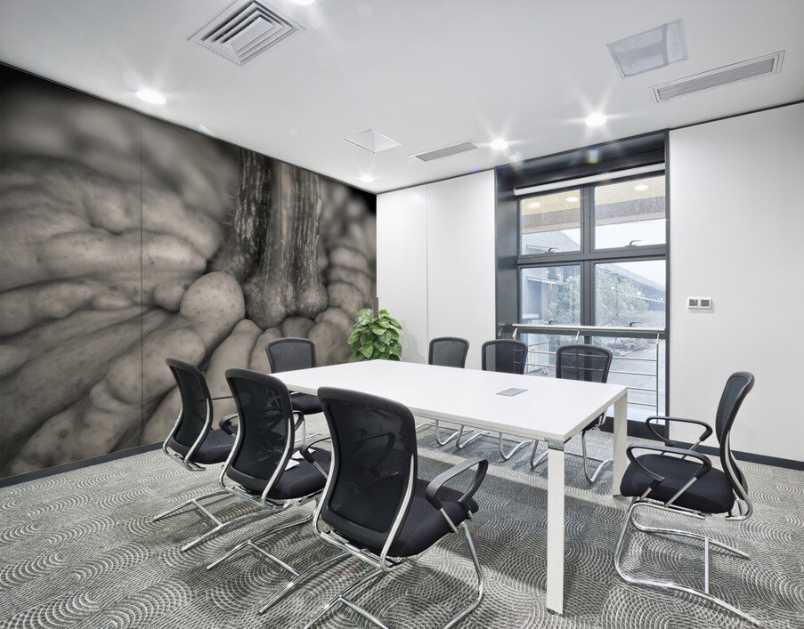 Knucklehead Pumpkin Wall Printing