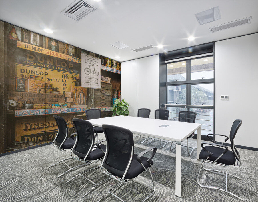 Vintage Garage Workshop Wall Printing