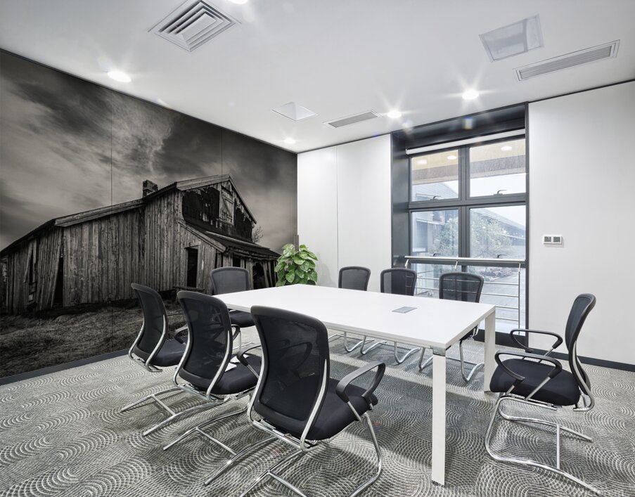 Old Norwegian Barn Wall Printing