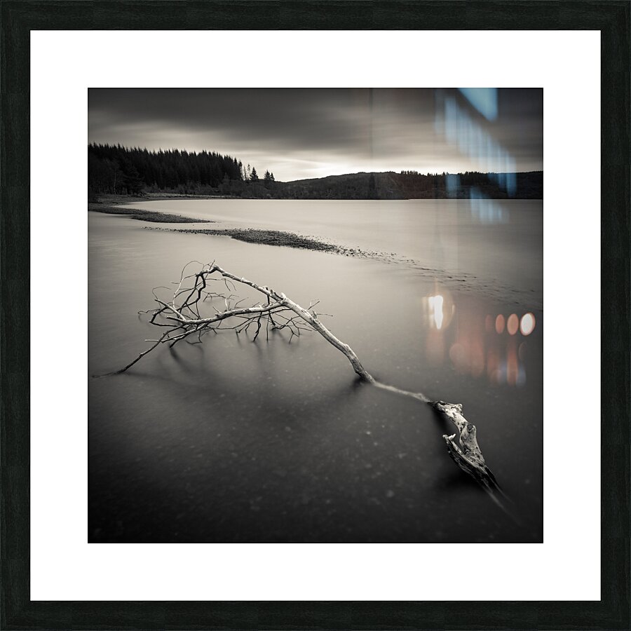 Loch Avich Branch Picture Frame print