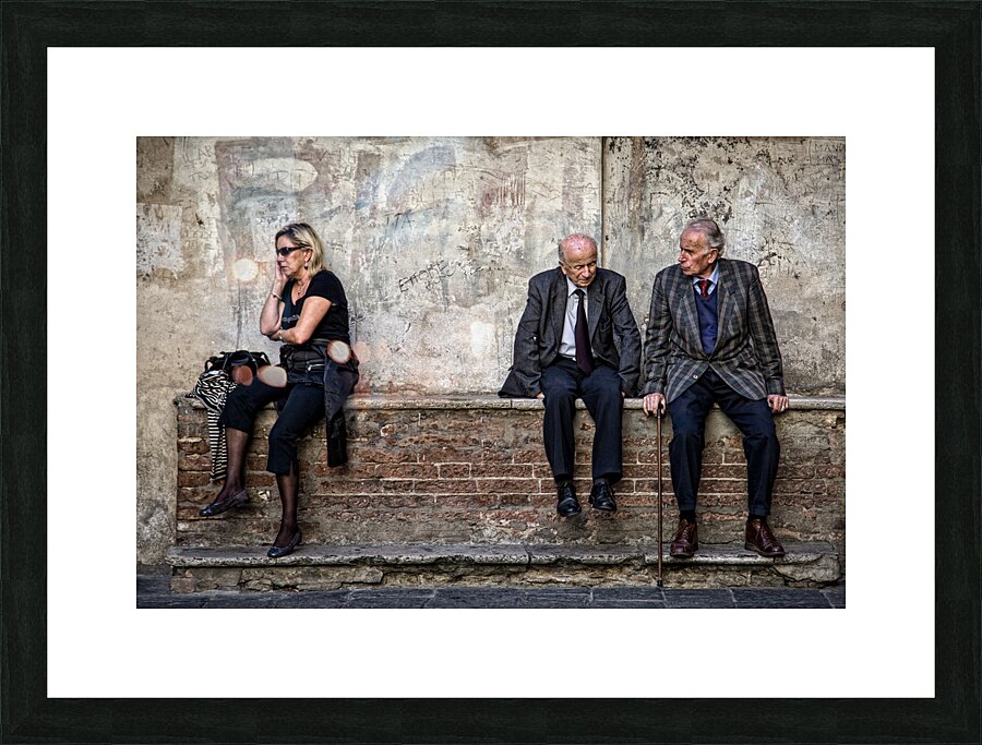 Communication Picture Frame print