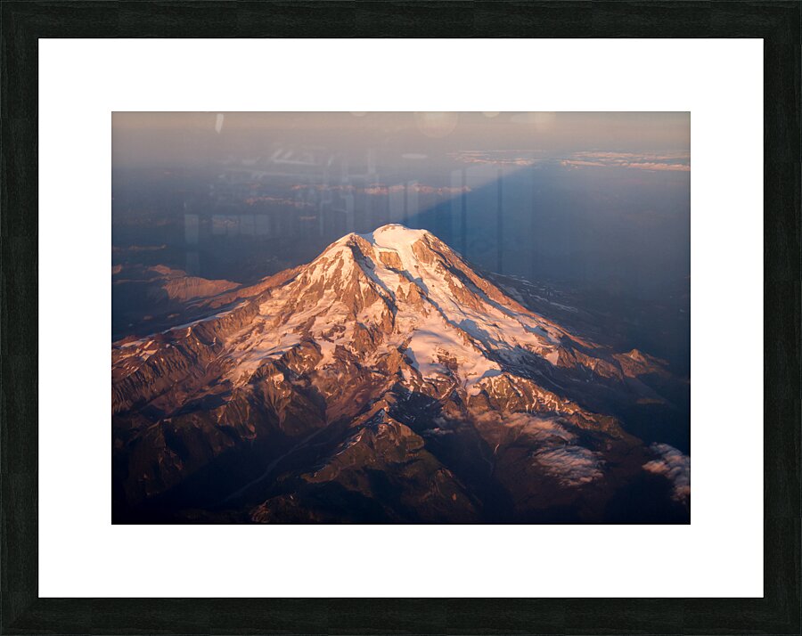 Mount Rainier Picture Frame print
